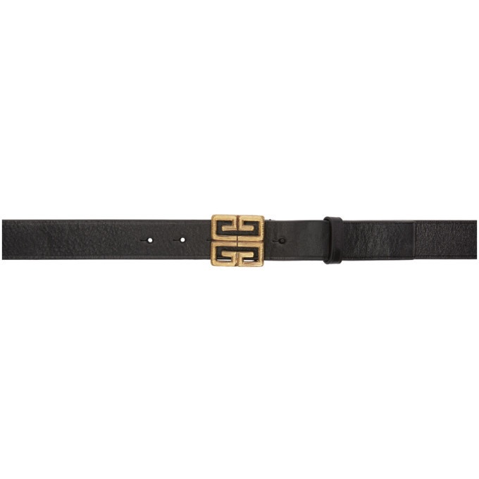 Photo: Givenchy Black Engraved 4G Belt