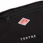 Danton Men's Tertre Cordura Canvas Waist Bag in Black 
