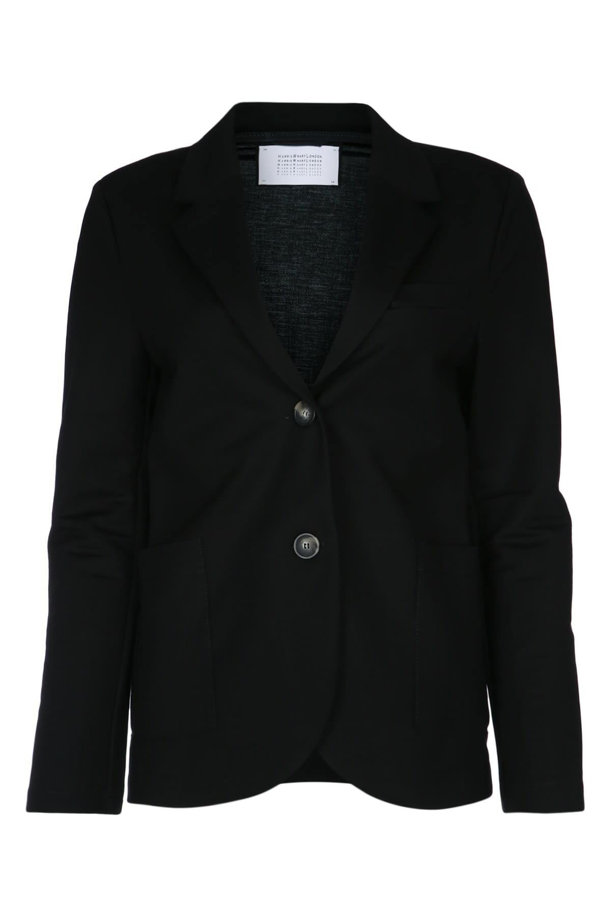 ジャケット HARRIS WHARF LONDON Women Stand Up Collar Blazer Rayon Harris Wharf London Women Stand Up Collar Blazer Rayon