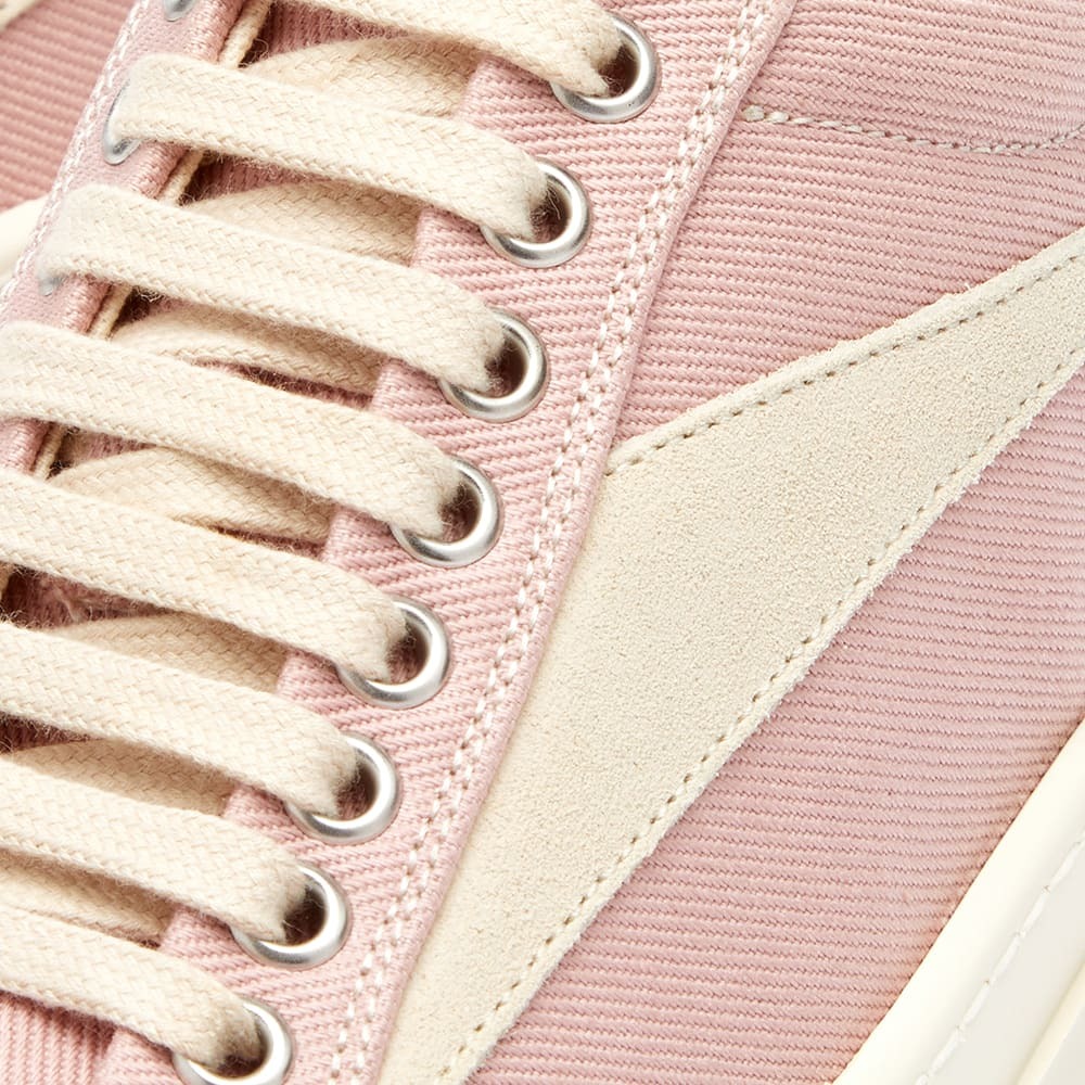 Rick Owens DRKSHDW Women's Vintage Sneakers in Faded Pink Pearl