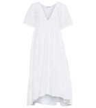 Heidi Klein Broderie anglaise cotton midi dress