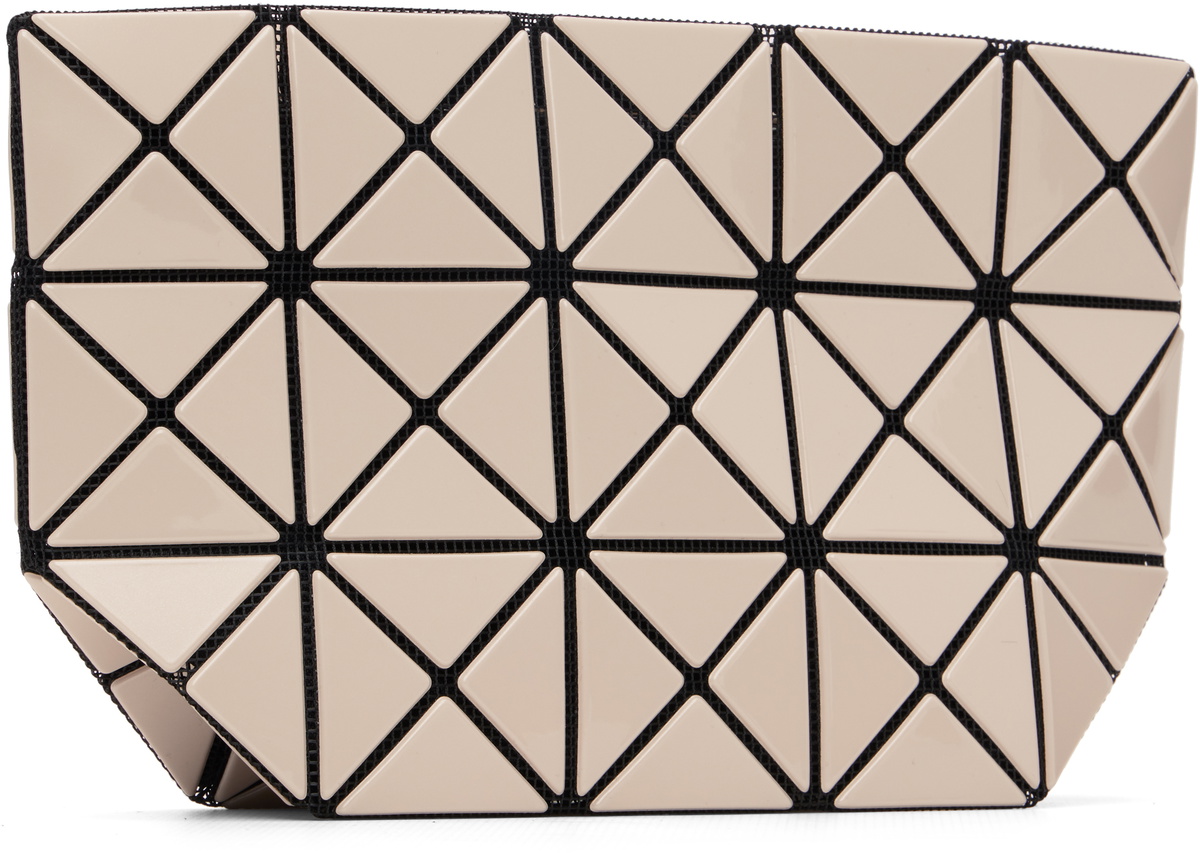 BAO BAO ISSEY MIYAKE Beige Prism Pouch