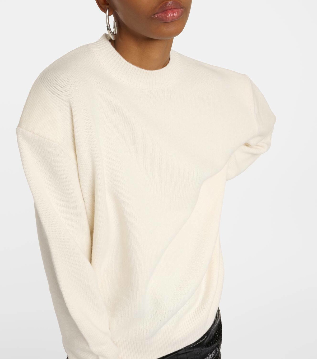 The Frankie Shop Rafaela wool and cashmere sweater The Frankie Shop