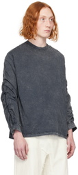 VEIN Gray Vessel Long Sleeve T-Shirt
