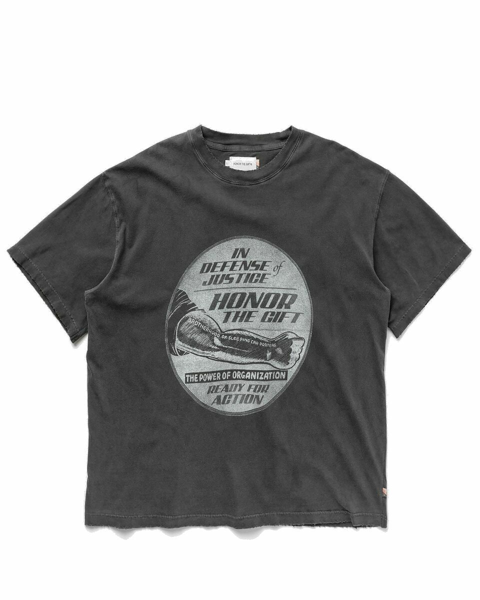 Photo: Honor The Gift Ready For Action Ss Tee Grey - Mens - Shortsleeves
