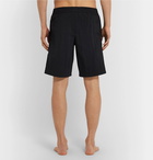 Versace - Long-Length Logo-Print Swim Shorts - Black