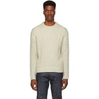 rag and bone Ivory Trevor Aran Sweater