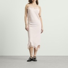 MM6 Maison Margiela Women's Lace Cami Midi Dress in Pink
