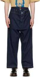 Vivienne Westwood Blue Alien Jeans