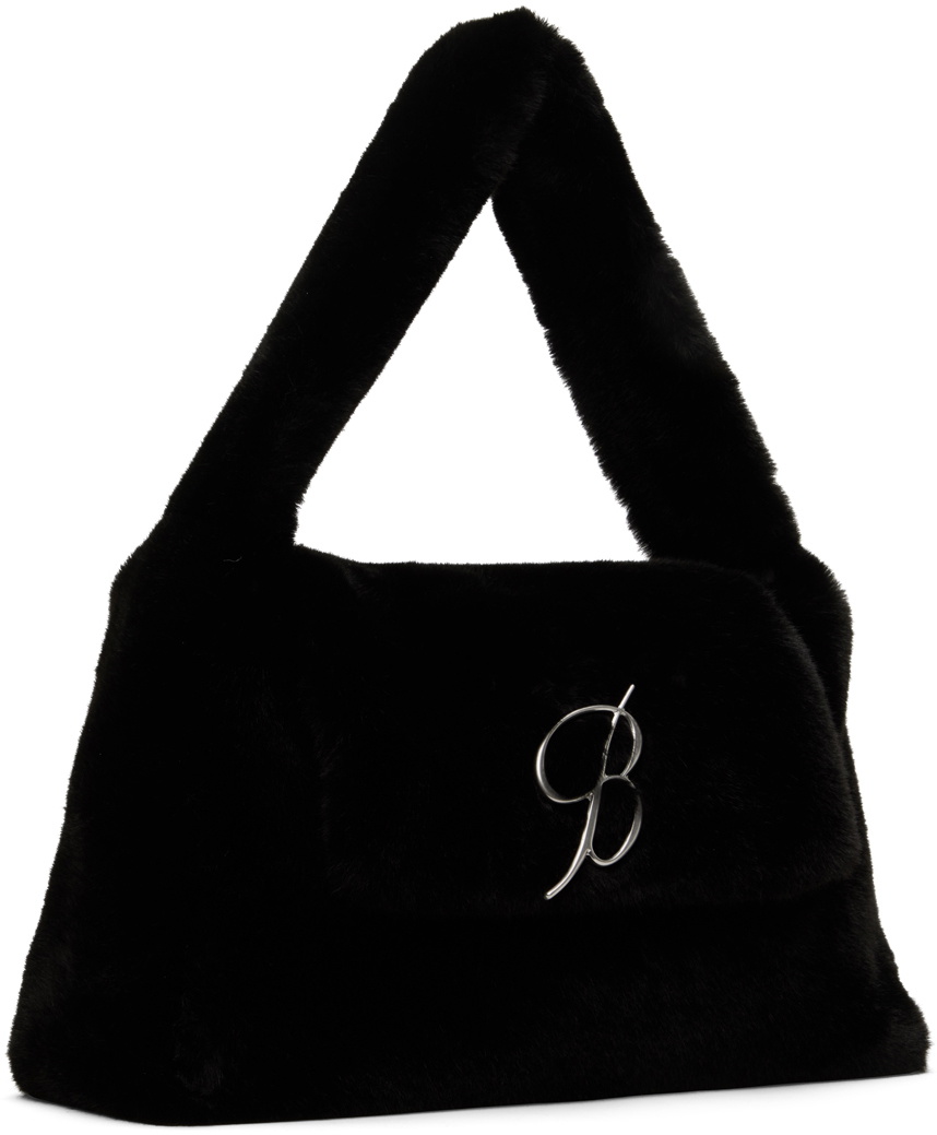 Blumarine Black Large Flap Bag