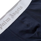 Palm Angels Men's Boxer Short - 2 Pack in Navy/White