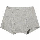 The Real McCoy's Men's Athletic Boxer Short in Grey