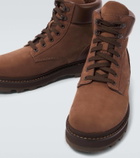 Moncler Peka leather hiking boots