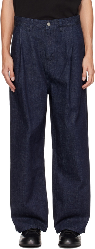 Photo: The Frankie Shop Navy Drew Jeans