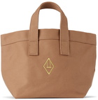 The Animals Observatory Kids Beige Logo Lunch Bag