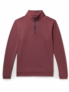 Peter Millar - Perth Tech-Jersey Half-Zip Golf Top - Red