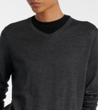 The Row Ondre cashmere and silk sweater