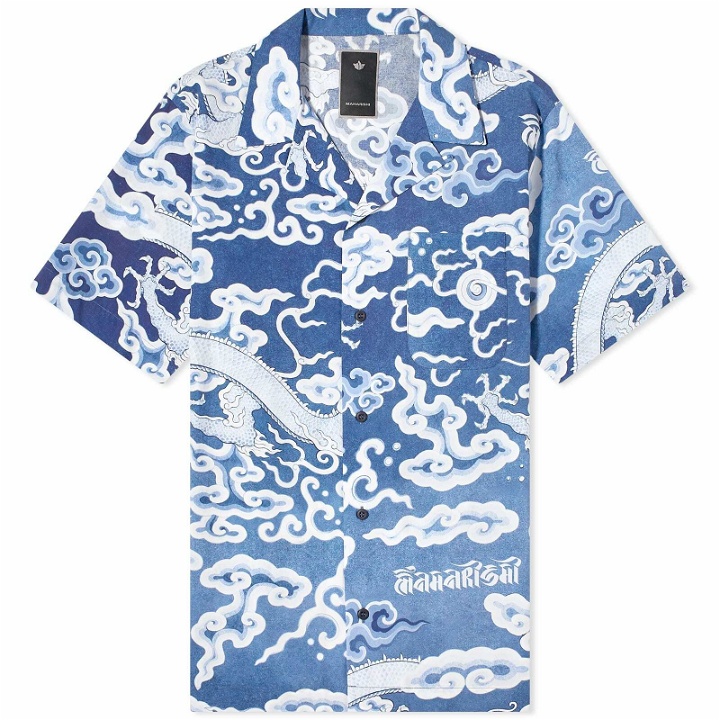 Photo: Maharishi Men's Cloud Dragon Vacation Shirt in Blue