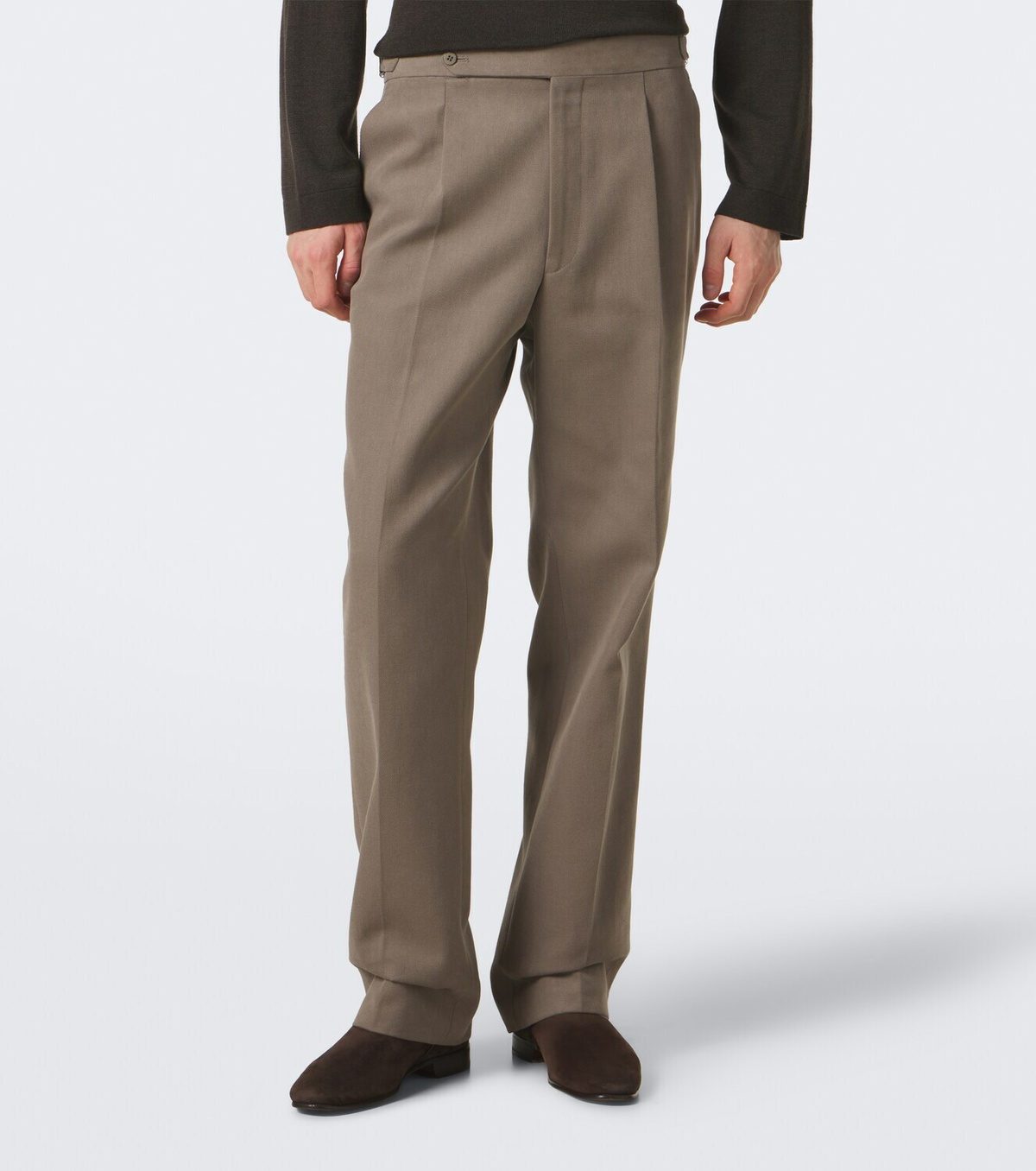 Stòffa Cotton wide-leg pants