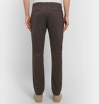 NN07 - Theo Slim-Fit Stretch-Twill Trousers - Men - Brown