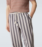 Orlebar Brown Sonoran striped cotton straight pants