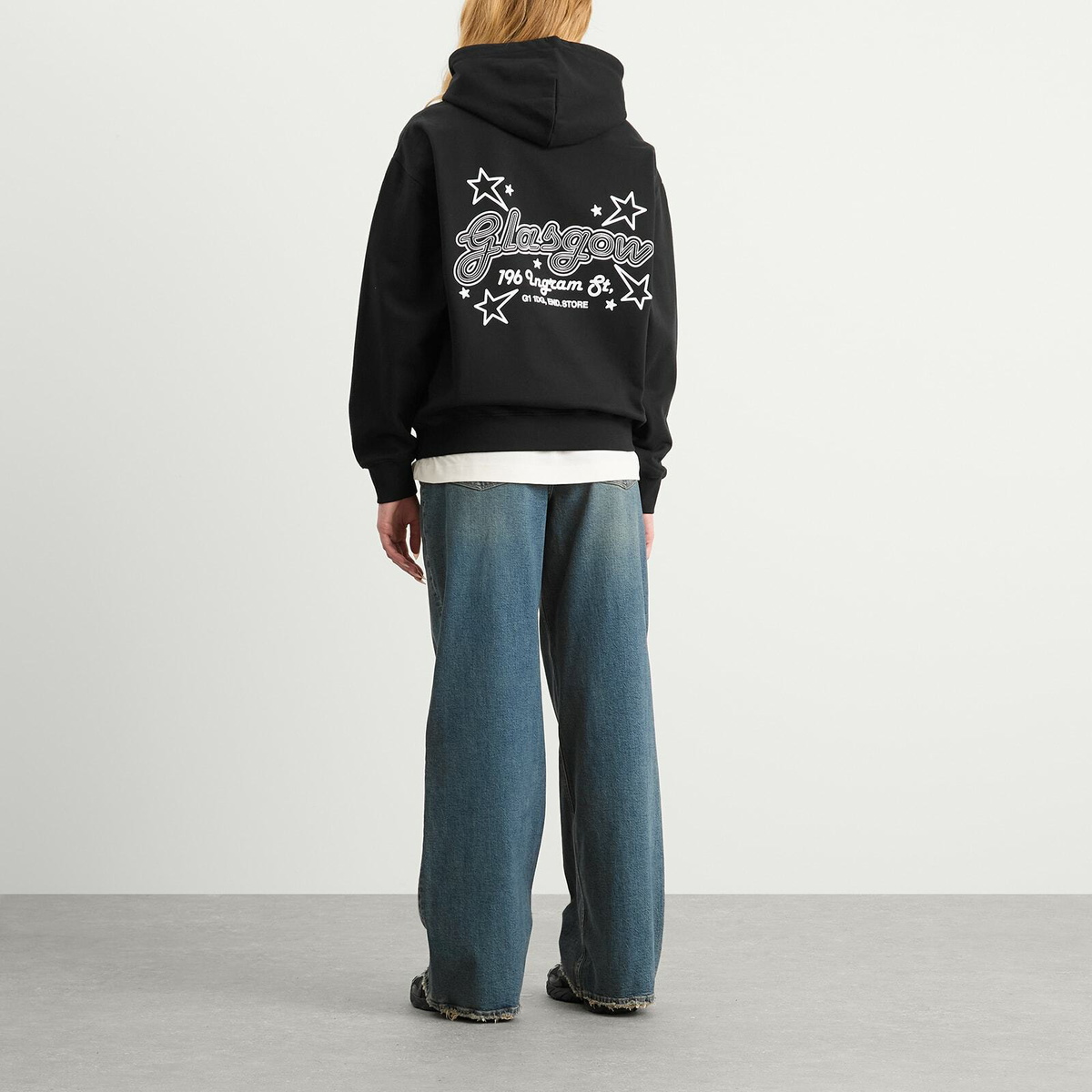 END. City Series 2.0 Glasgow Hoodie in Black