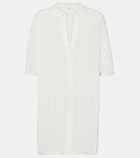 Velvet Mila cotton pointelle minidress