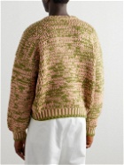 Federico Curradi - Two-Tone Wool Sweater - Green