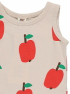 JELLYMALLOW Apple Print Cotton Tank Top & Shorts