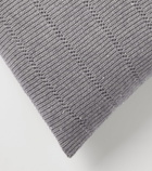 Brunello Cucinelli Cashmere and wool-blend cushion