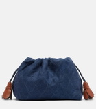 Zimmermann Cloud 91 Small denim clutch
