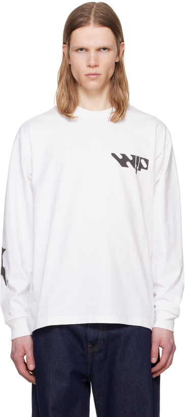 Photo: Carhartt Work In Progress White L/S Industry T-shirt