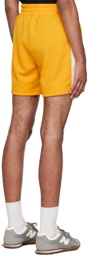 Palm Angels Yellow Classic Track Shorts