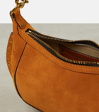 Isabel Marant Oskan Moon Small suede shoulder bag