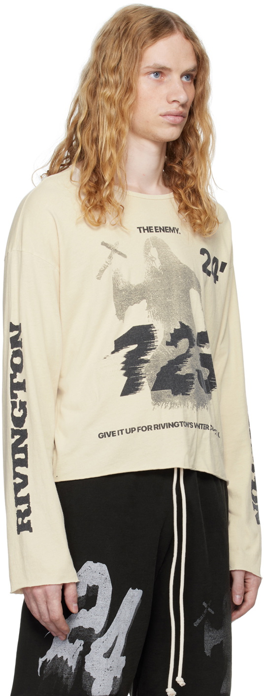 RIVINGTON roi Rebis ロングTシャツ LOOK ITS THE ENEMY LOOK, ITS THE ENEMY LS – RIVINGTON roi Rebis