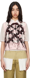 Charles Jeffrey LOVERBOY Pink Guddle Vest