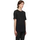 Saint Laurent Black Round Neck T-Shirt