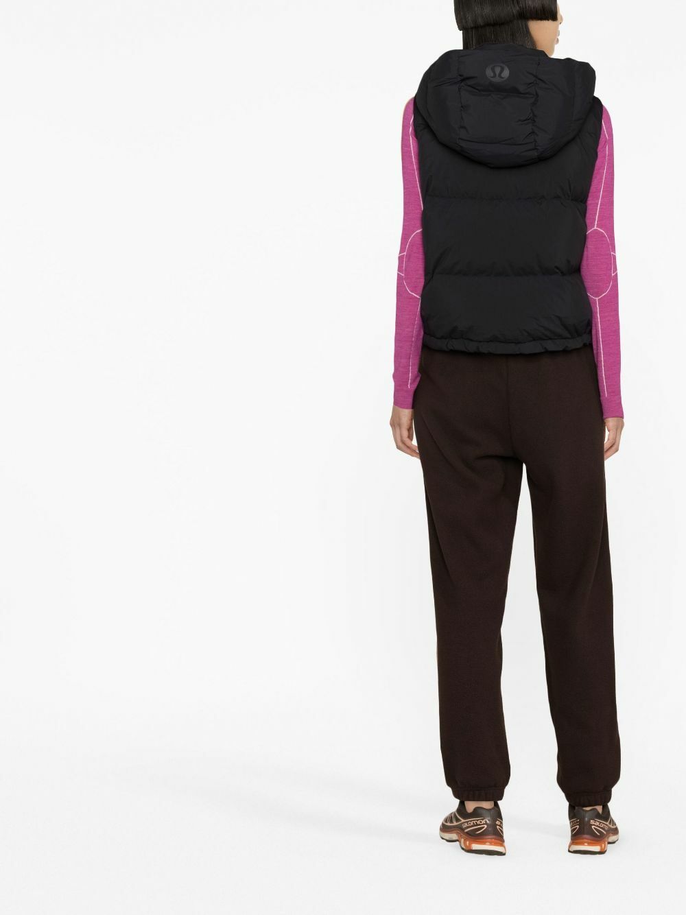 Lululemon Black Wunder Puff Gilet