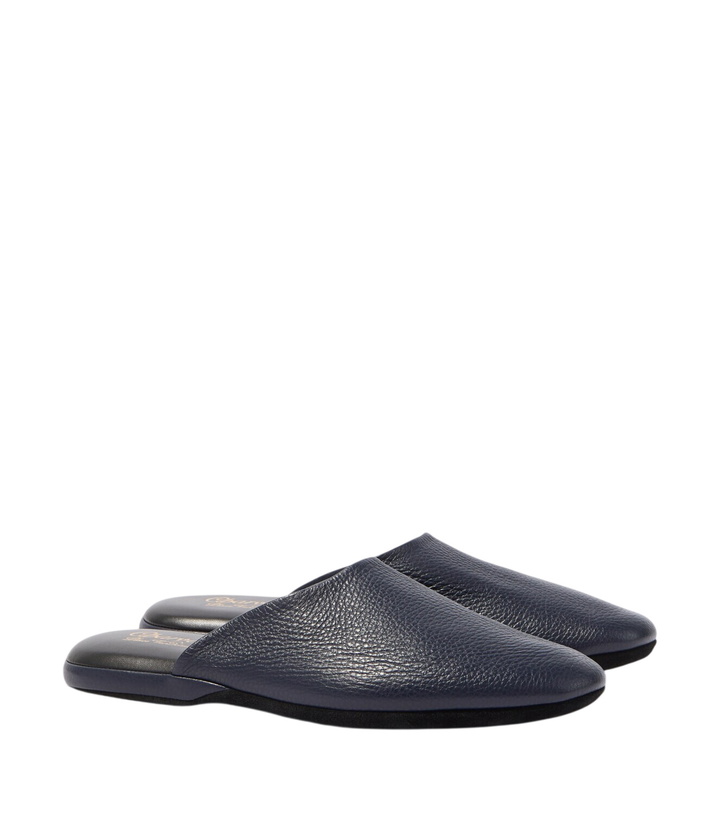 Photo: Charvet Leather slippers