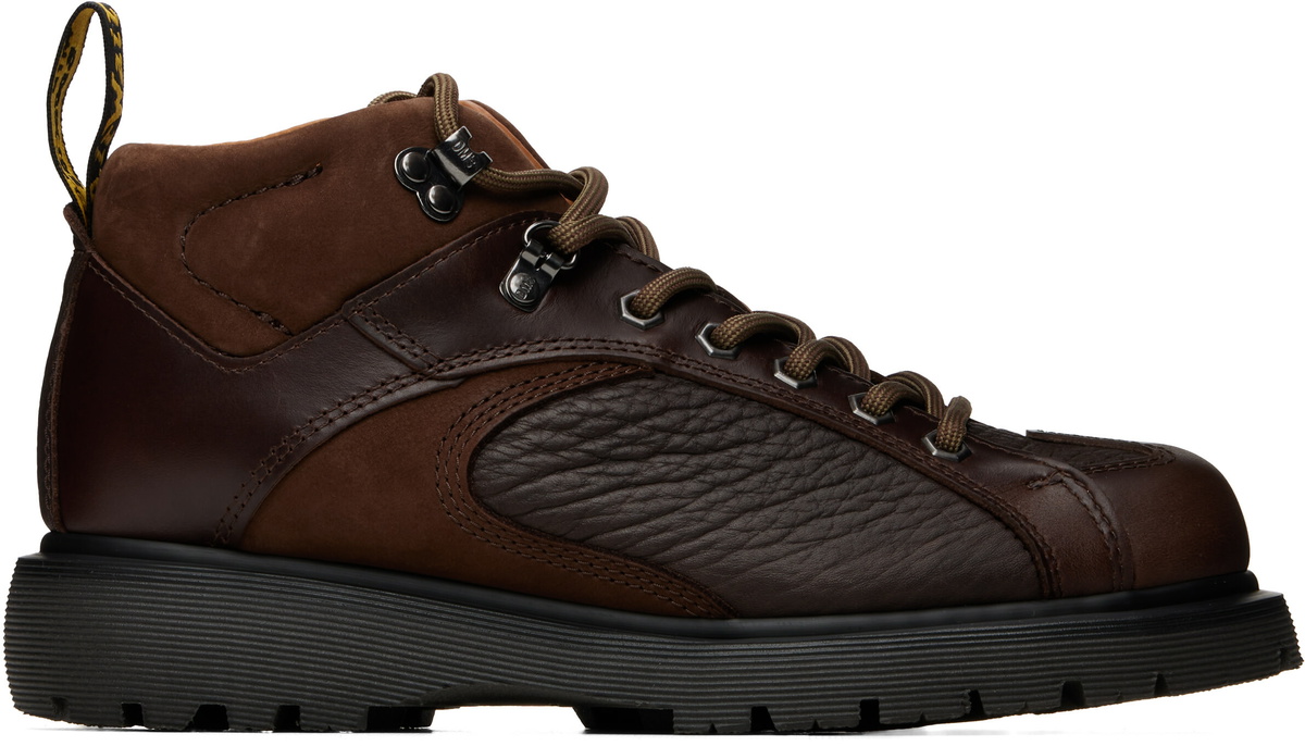 Dr. Martens Brown Wayborne Lace Up Boots