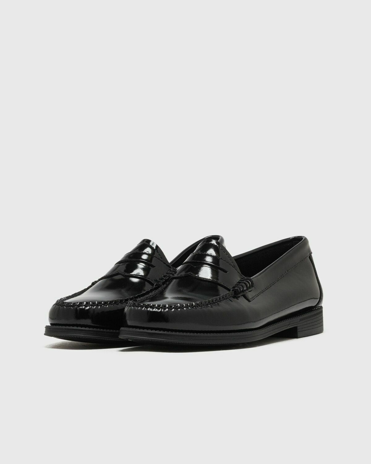 G H Bass EASY WEEJUN Penny Shine Black Womens Casual Shoe