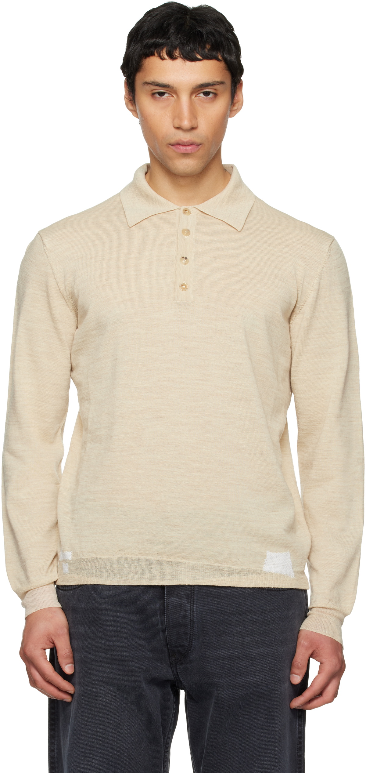 Maison Margiela Blue Kimono Shirt Maison Margiela