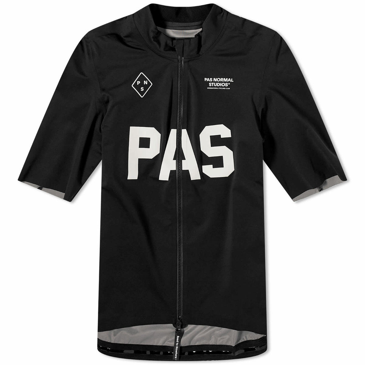 Pas Normal Studios Men's PAS Mechanism Pro Rain Jersey in Black Pas ...