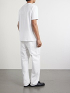 Eleventy - Giza Cotton-Jersey T-Shirt - White