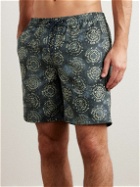 Outerknown - Nomadic Volley Straight-Leg Mid-Length Recycled Swim Shorts - Blue