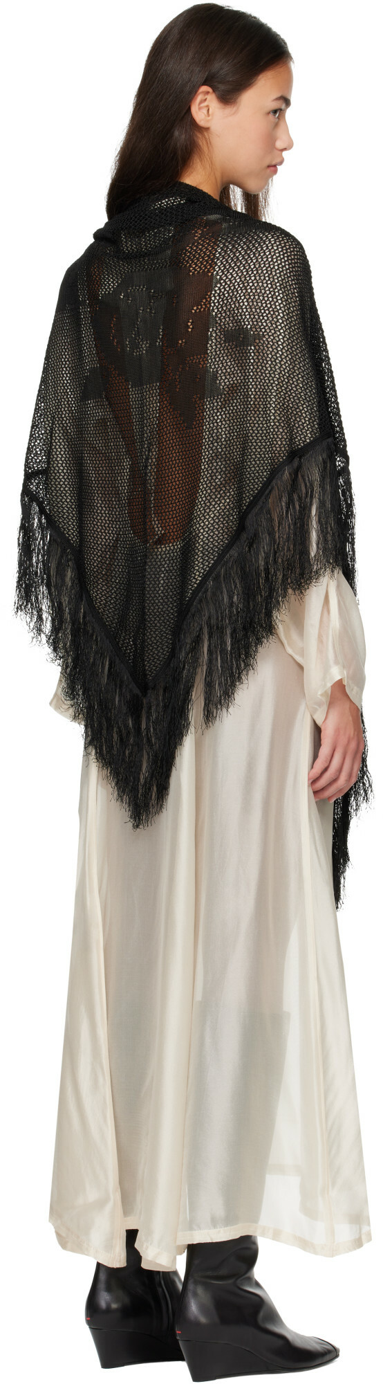 OUR LEGACY Black Triangle Scarf