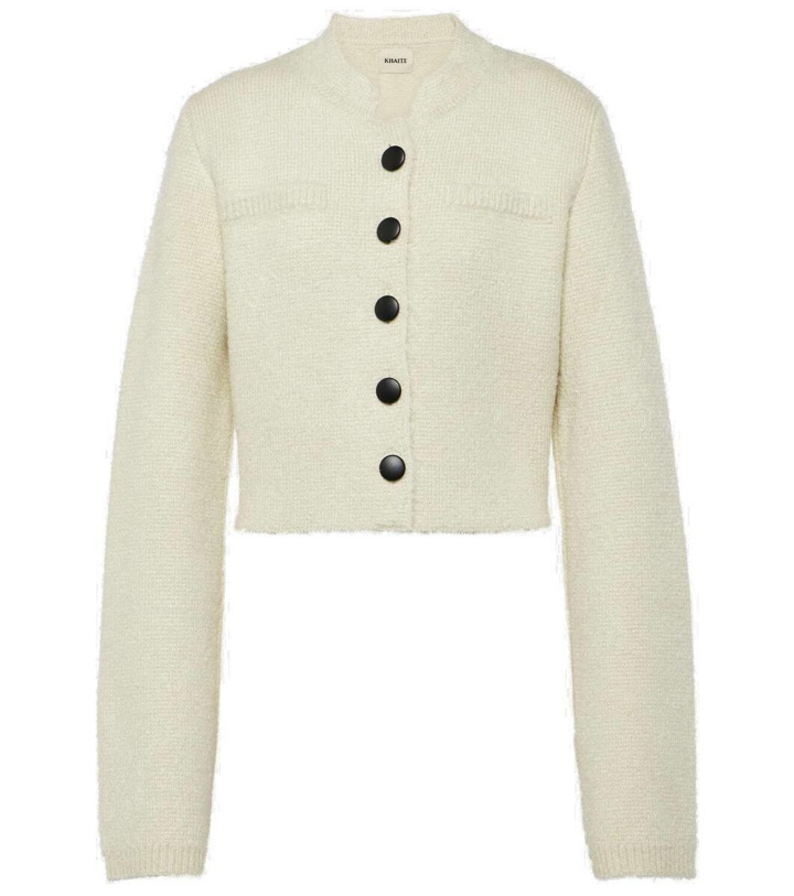 Photo: Khaite Ello cropped silk and cashmere jacket