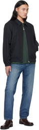 A.P.C. Navy Gilbert Bomber Jacket