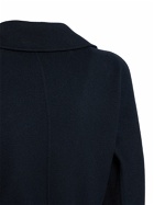 'S MAX MARA Elisa Double Wool Drape Belted Coat