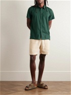 Onia - Stretch Linen-Blend Shirt - Green